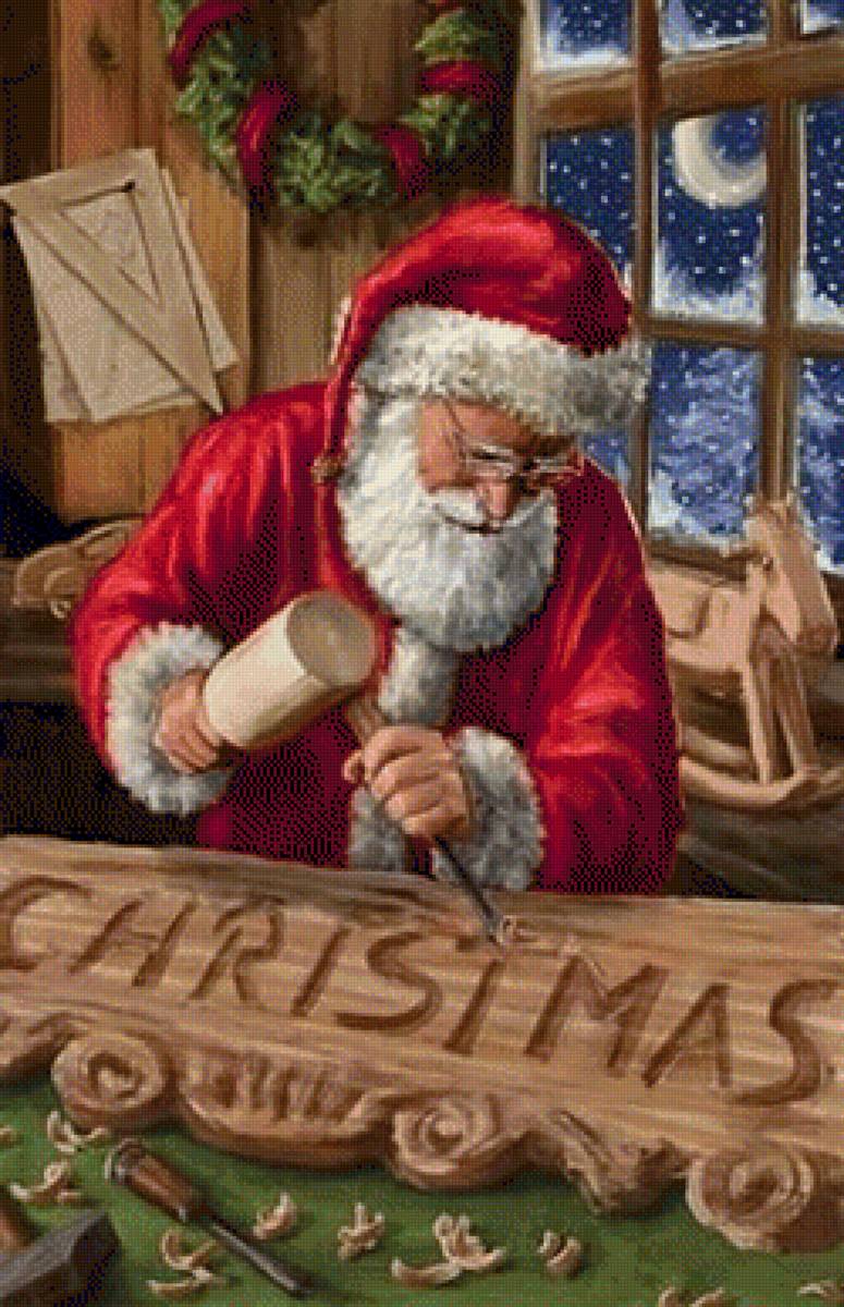 Babbo Natale falegname - natale - предпросмотр