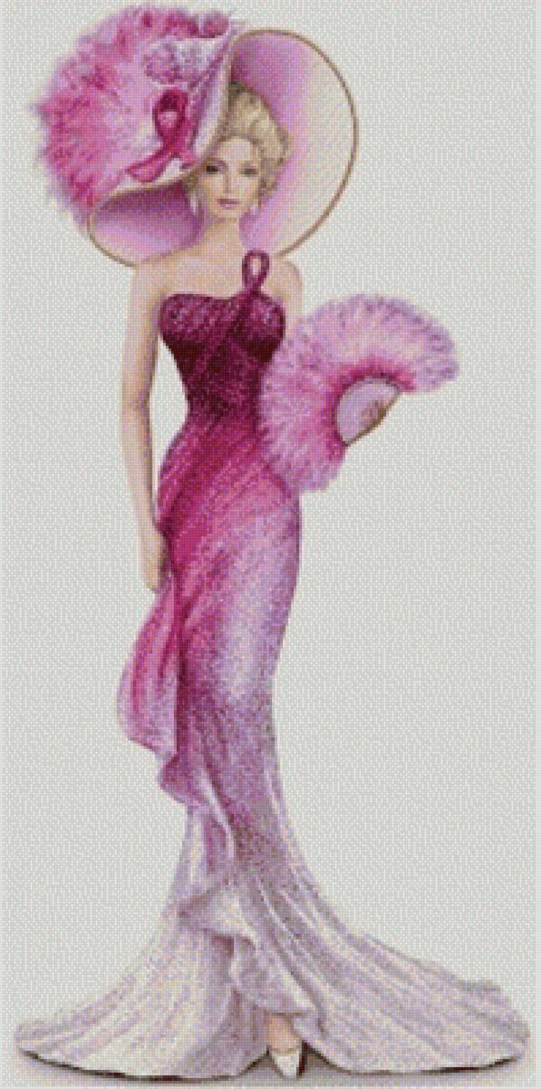 ретро мода - девушка - предпросмотр