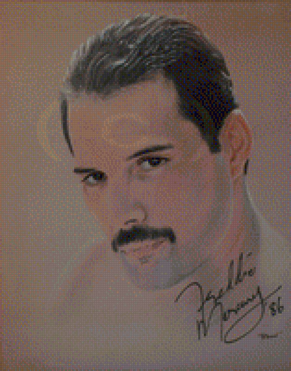 FREDDIE MERCURY - 157 x 200 cruces - предпросмотр