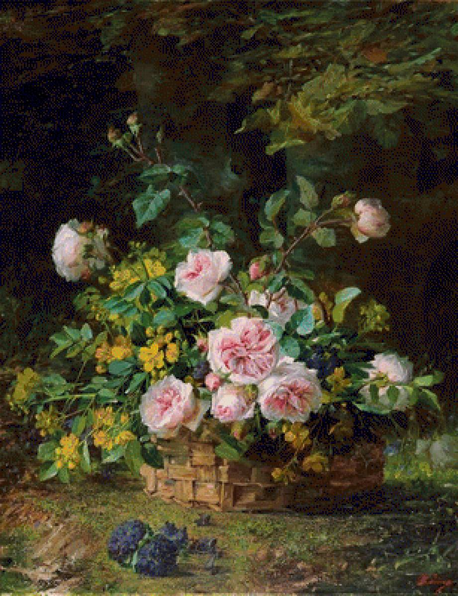 Натюрморт - живопись, цветы, натюрморт - предпросмотр