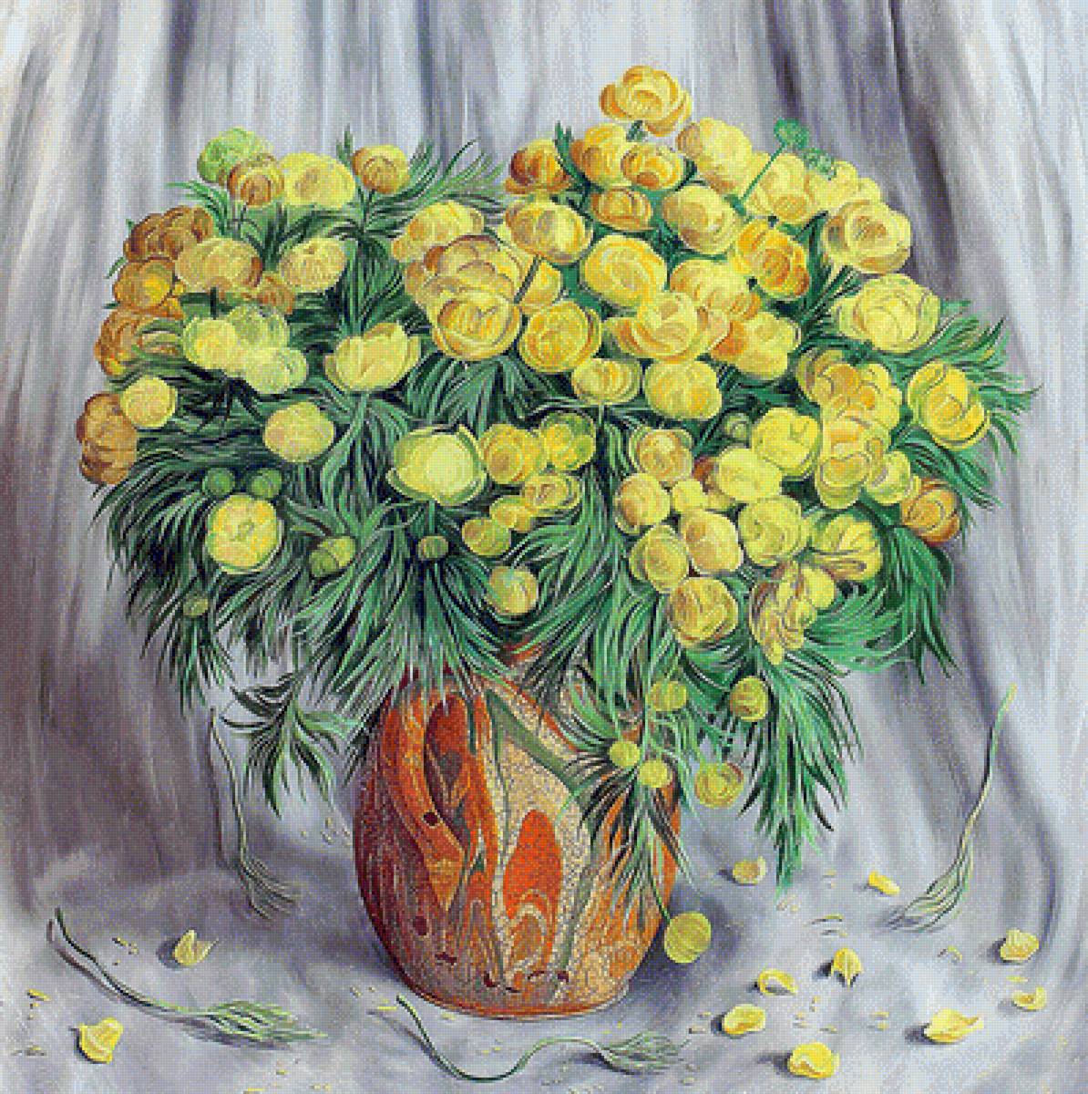 Натюрморт. - натюрморт, цветы, живопись. - предпросмотр