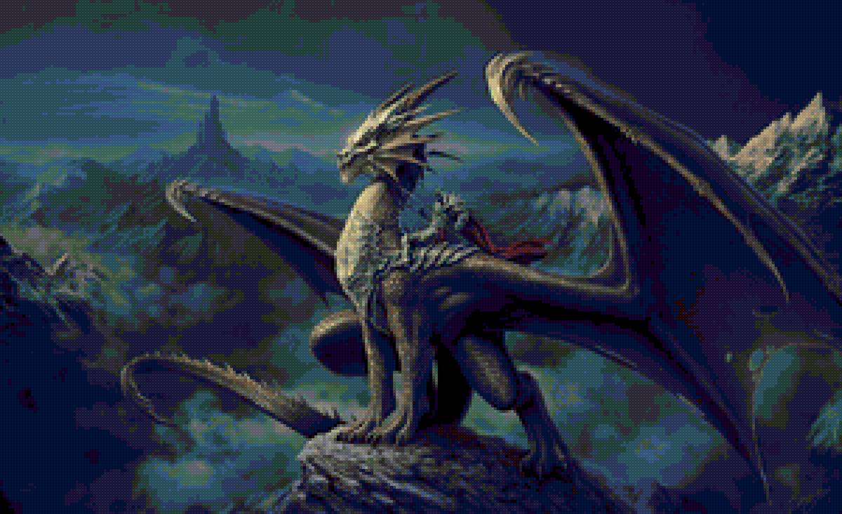 Дракон - дракон - предпросмотр