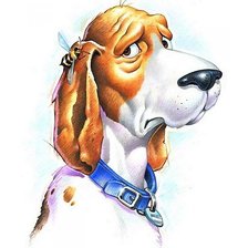 Схема вышивки «собака»