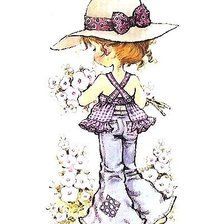 NIÑA RAMO DE FLORES SK