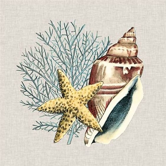 Морская композиция - оригинал