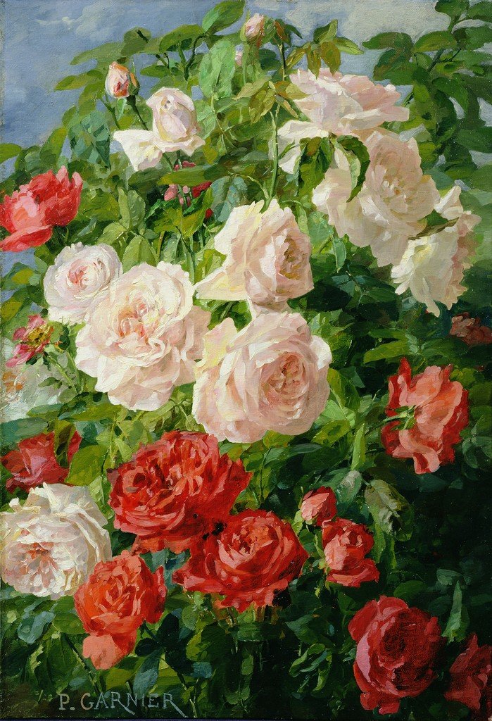 серия цветы: розы - цветы, картина, букет, розы - оригинал