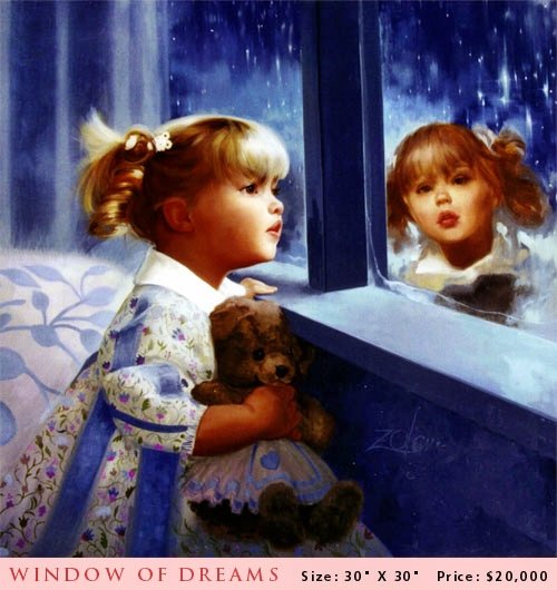 Дональд Золан. Дети - дети, портрет, картина, искусство - оригинал