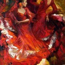 Схема вышивки «Живопись»