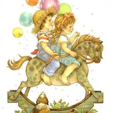 Схема вышивки «Детская»