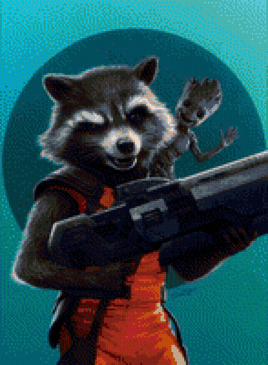 Ракета и Грут - предпросмотр