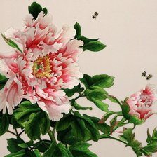 Схема вышивки «Цветы.»