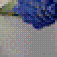 Предпросмотр схемы вышивки «Бело-голубая компазиция» (№1859378)