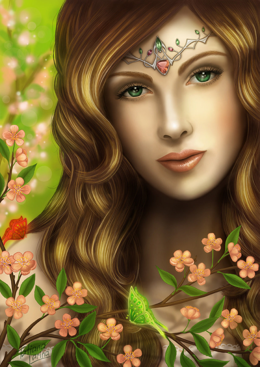 Девушка - весна, девушка - оригинал