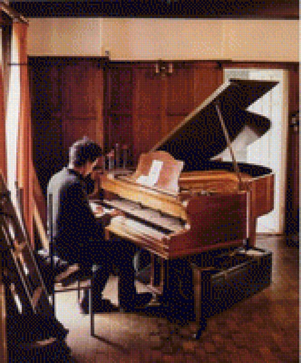 Grand piano light - piano - предпросмотр