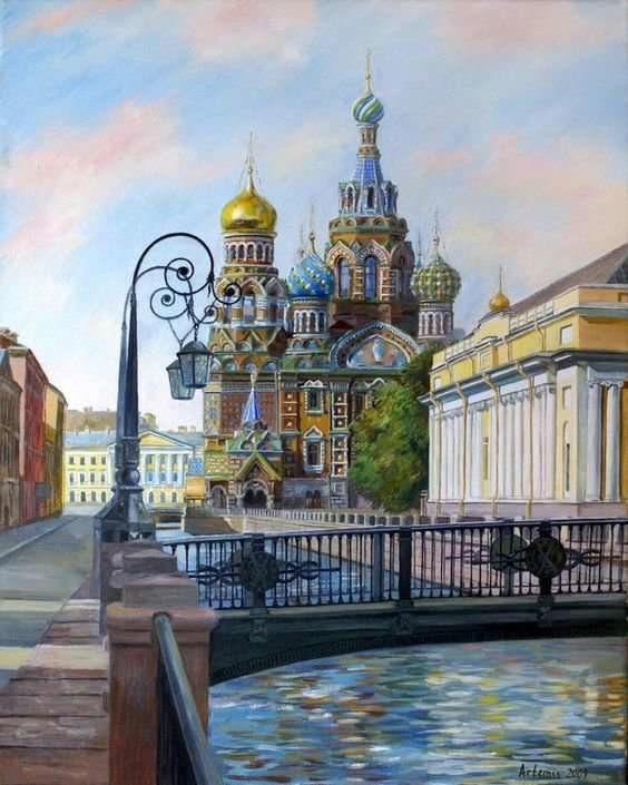 Санкт-Петербург - пейзаж, город - оригинал