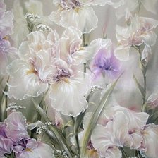 Схема вышивки «Півники»