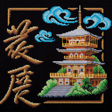 Схема вышивки «новый дом»