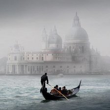Схема вышивки «Туманная Венеция»