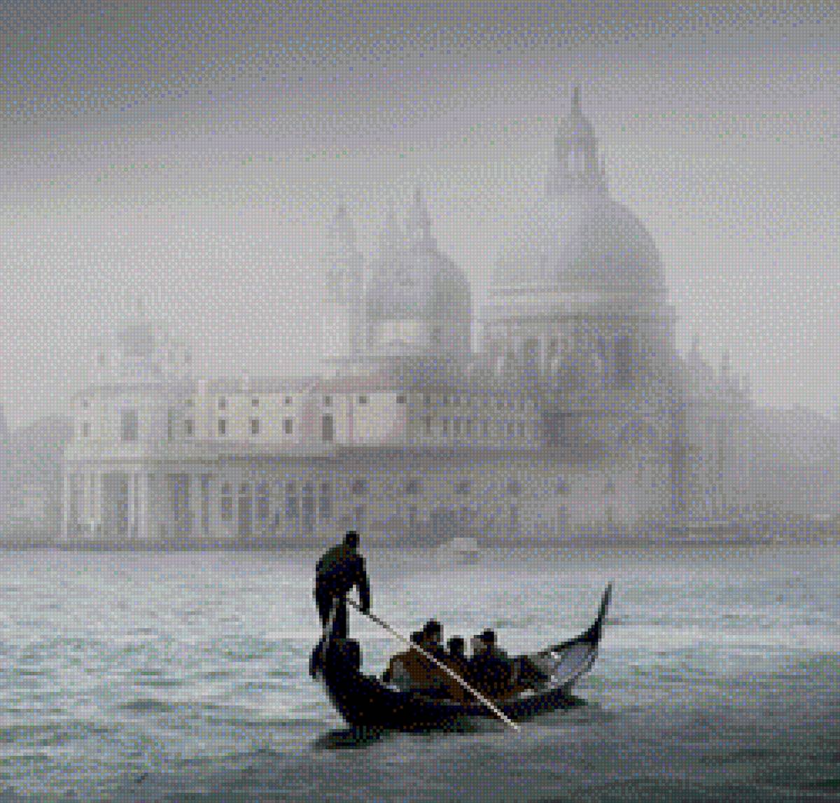 Туманная Венеция - пейзаж - предпросмотр