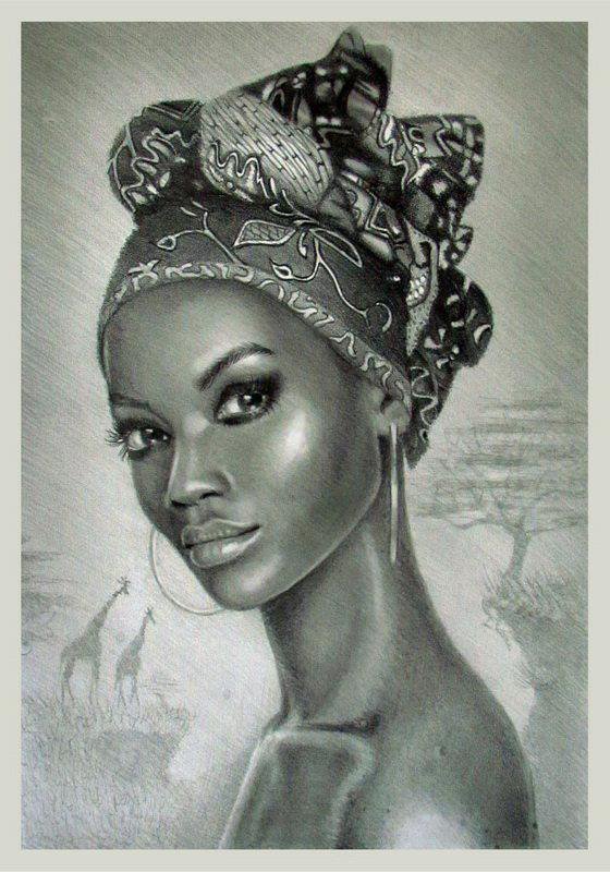 Африка - негр, африка - оригинал