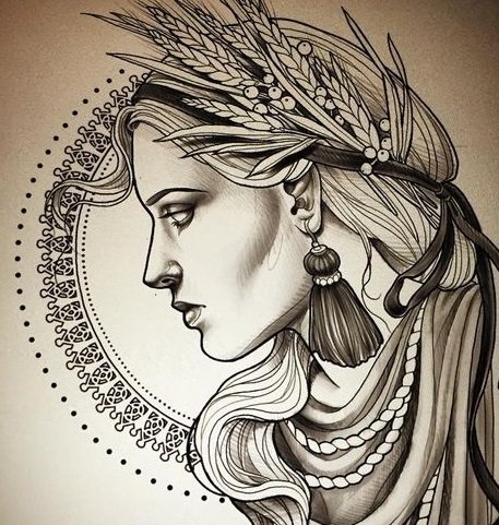 Богиня плодородия - оригинал