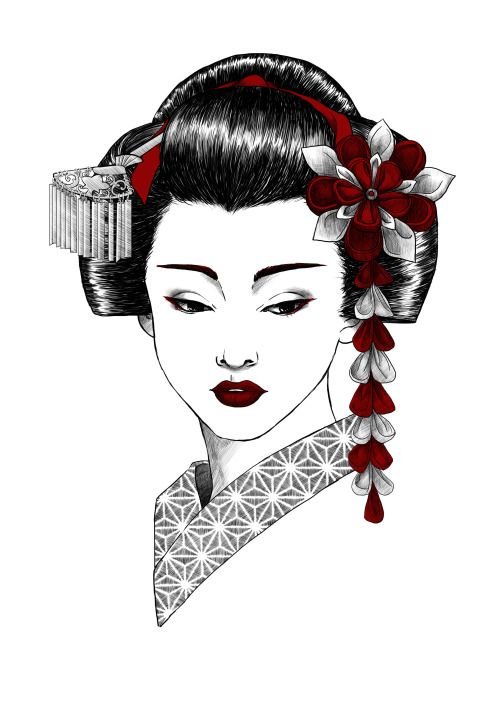Гейша - оригинал