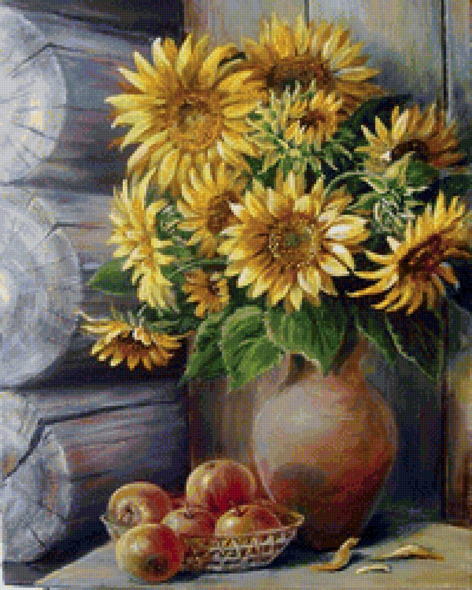 подсолнухи - предпросмотр