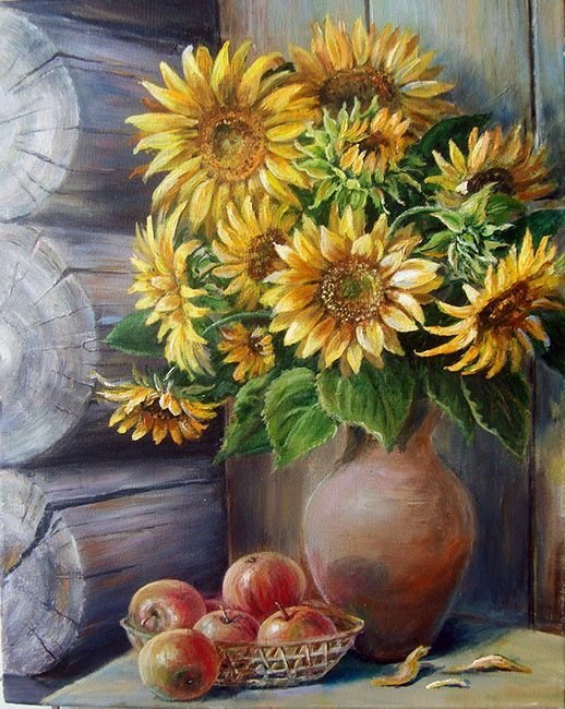 подсолнухи - цветы - оригинал