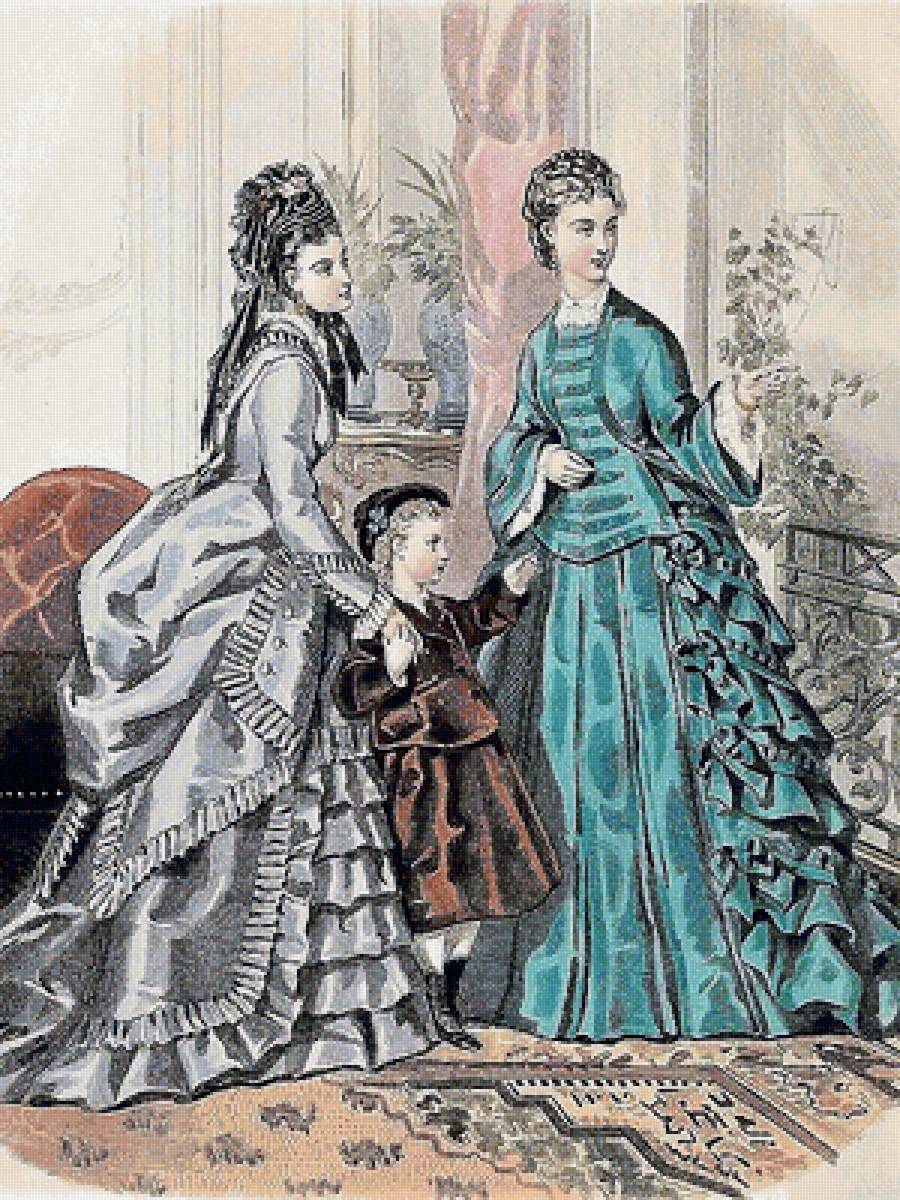 викторианская мода - предпросмотр