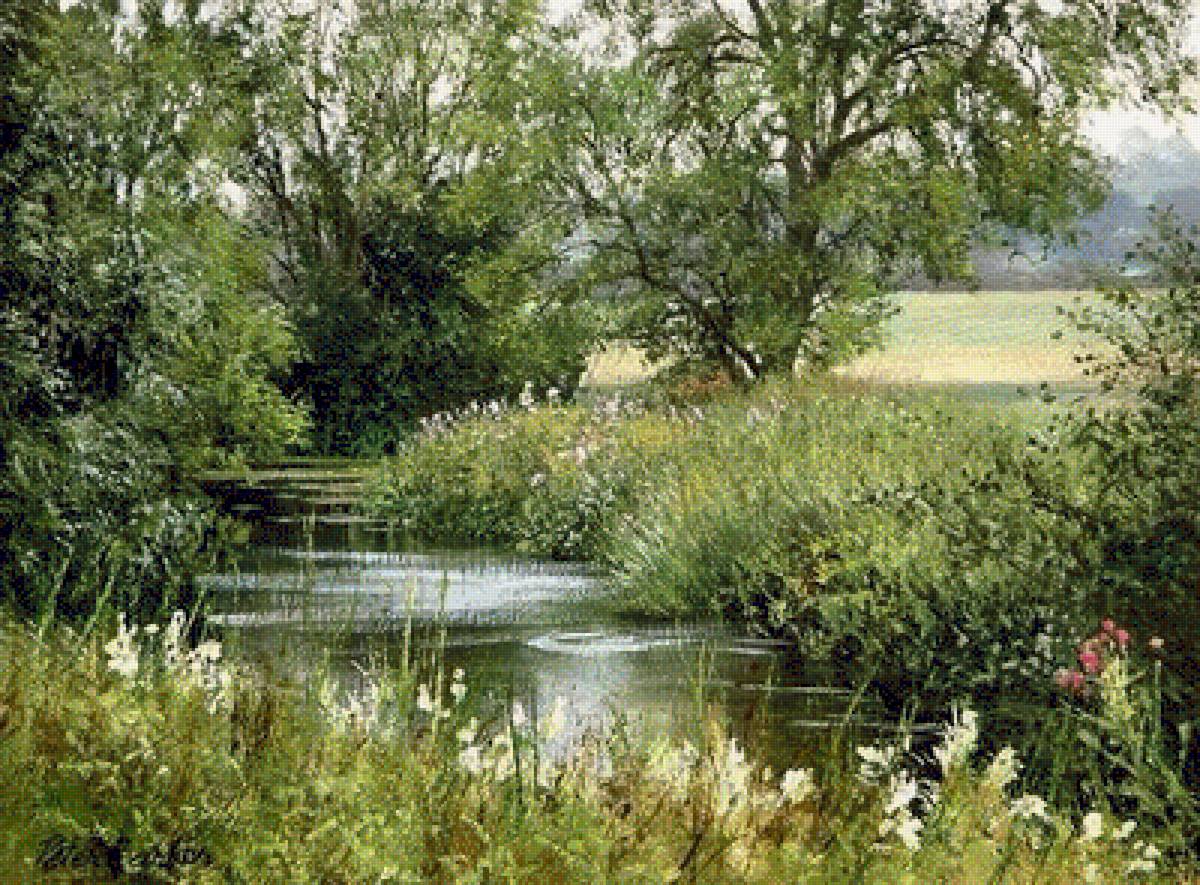 ЛЕТНИЙ ПЕЙЗАЖ - пейзаж - предпросмотр