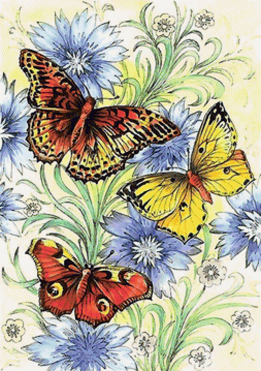MARIPOSAS - 253 x 360 cruces - предпросмотр