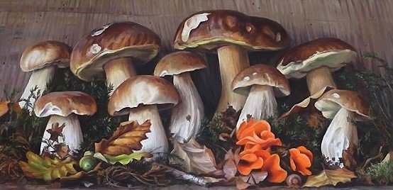 ГРИБОЧКИ - грибы - оригинал