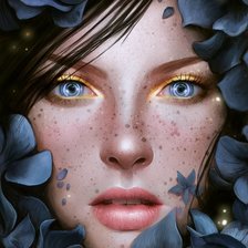 Схема вышивки «Zaina»