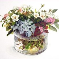 Схема вышивки «Фуджико букет»