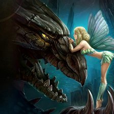 Схема вышивки «В когтях»