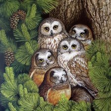 Схема вышивки «семья»