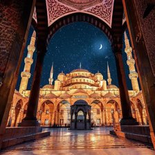 Схема вышивки «Ночь в Стамбуле»