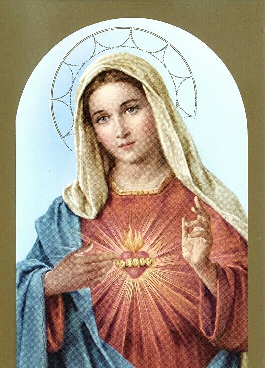 Сердце Марии католичческая - оригинал