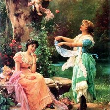 Схема вышивки «Подарок ангела»