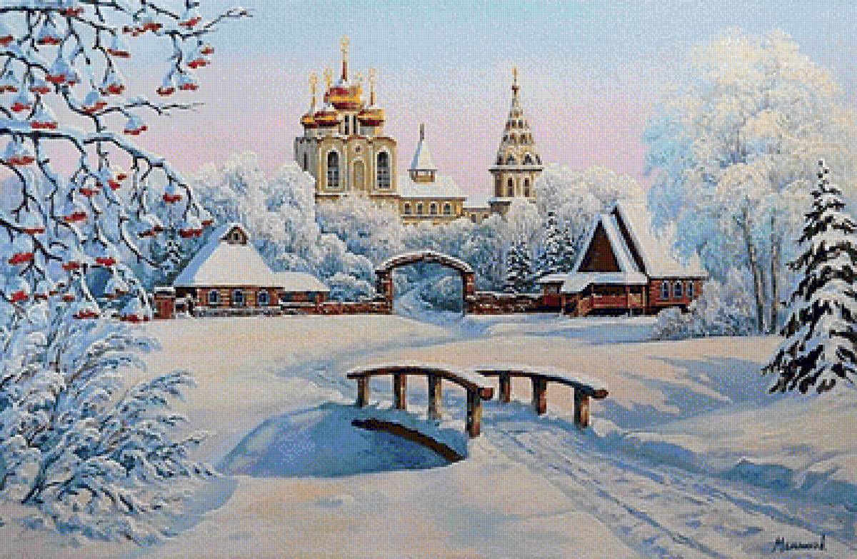 №1864885 - пейзаж, зима - предпросмотр