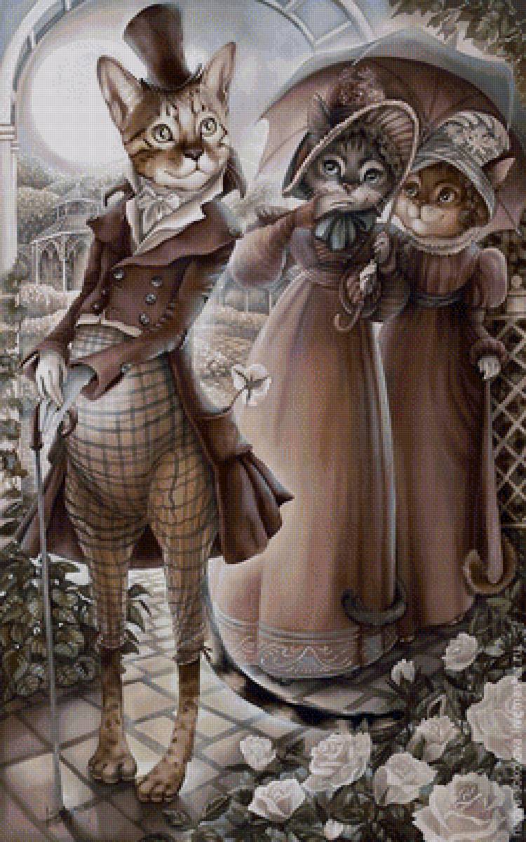 кошки - котята, кошка - предпросмотр