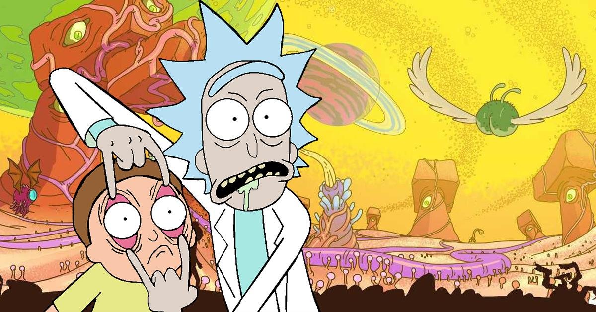 рик и морти - оригинал