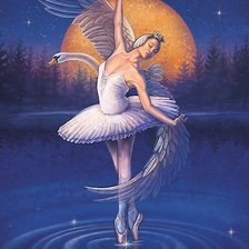 Схема вышивки «балет»