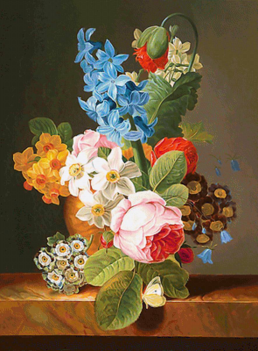 Серия "Букет". - флора, цветы, букет - предпросмотр