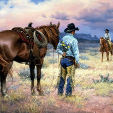 Схема вышивки «Романтик»