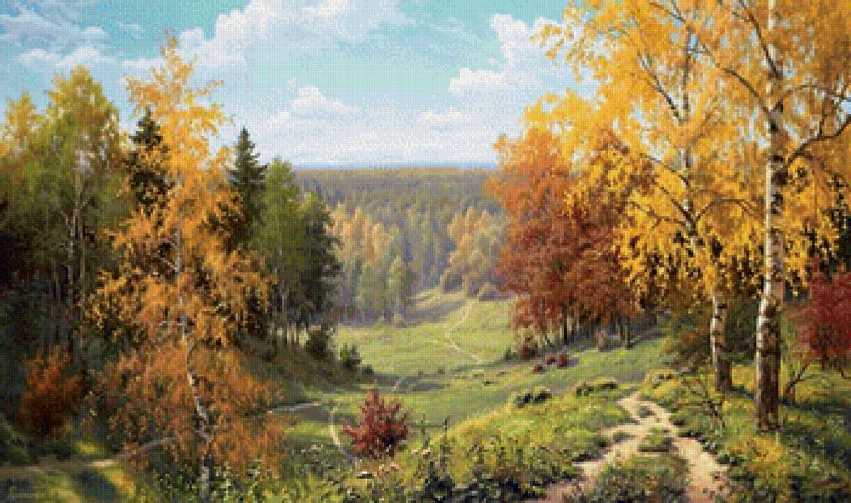 природа пейзаж дом - предпросмотр