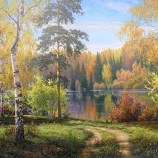 природа пейзаж дом