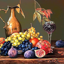 Схема вышивки «Натюрморт.»