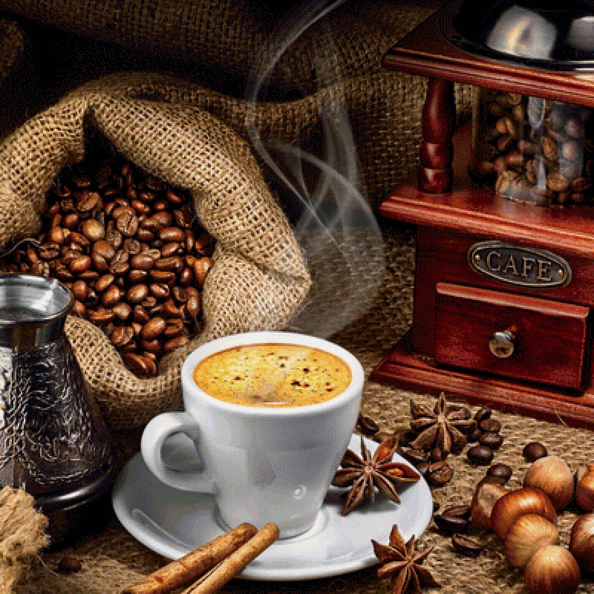 Кофе с корицей - предпросмотр