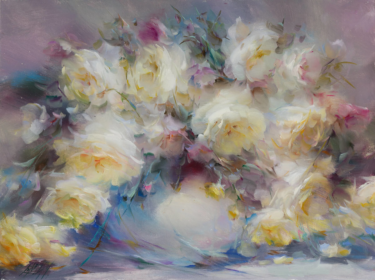 Нежные розы - цветы, розы - оригинал